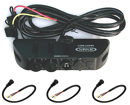 12 Volt tractor power strip